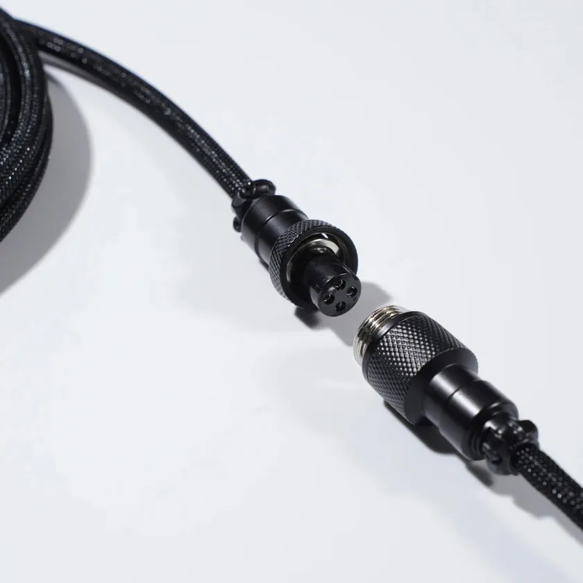 GravaStar Coiled Aviator USB Cable - Black New Arrival