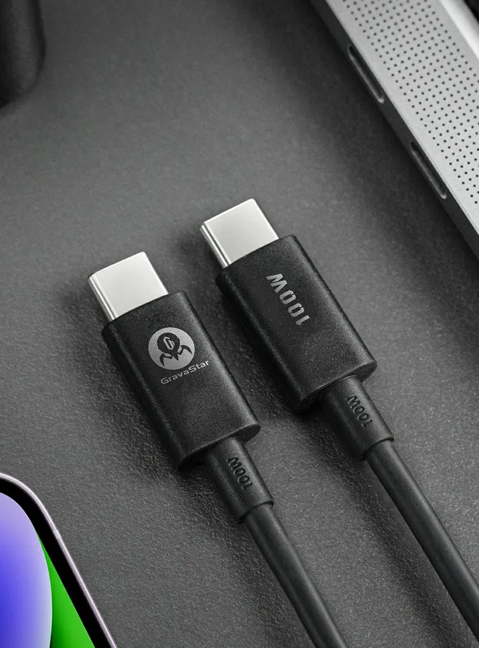 GravaStar USB-C 100W Cable | 1.5m New Arrival